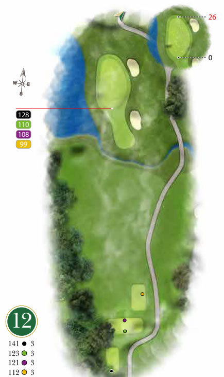 Tiverton Golf Club golf hole 12th