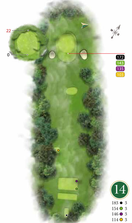 Tiverton Golf Club golf hole 14th