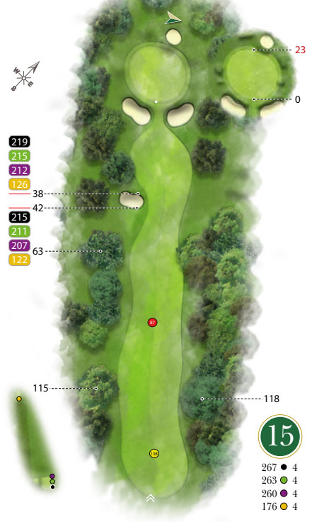 Tiverton Golf Club golf hole 15th