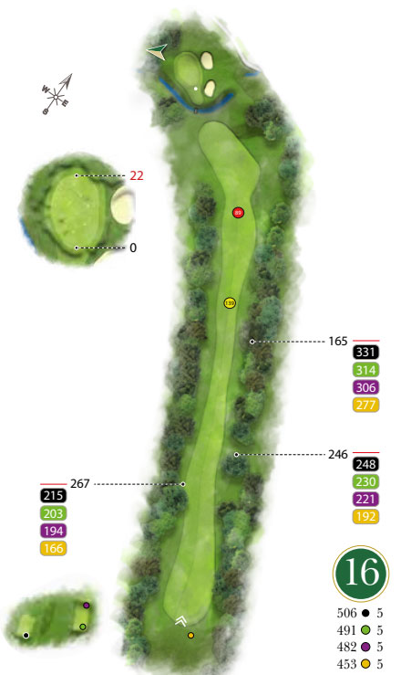 Tiverton Golf Club golf hole 16th